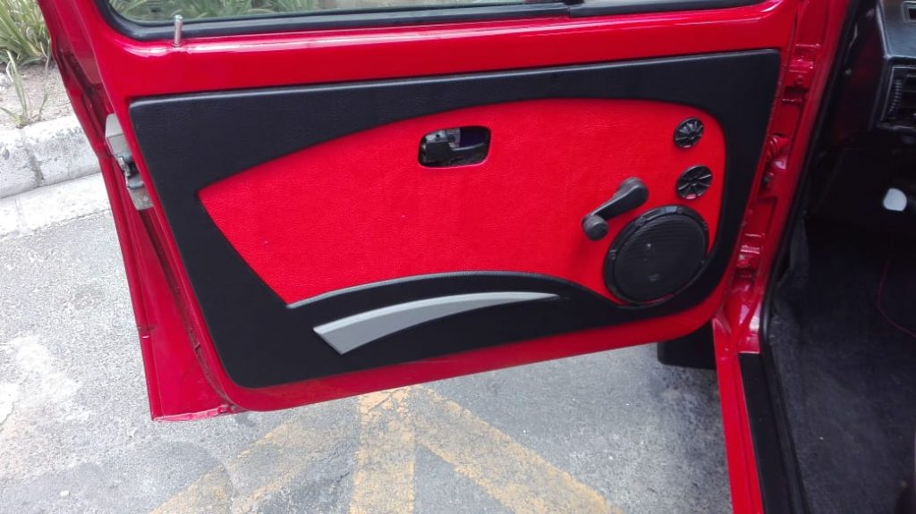 VW Golf Mk1 custom door panels (7) SM Audio